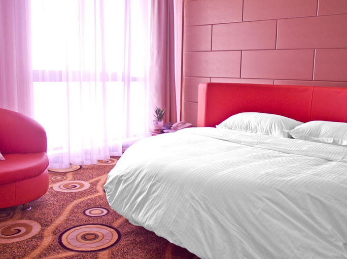 Bedroom 2, GreenTree Inn Wuxi bailing Square Tourism School Express Hotel, Wuxi