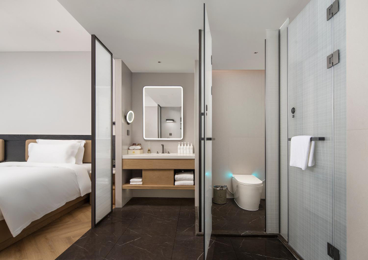 Bedroom 2, Mehood Lestie Hotel Yuangang Metro Station, Guangzhou