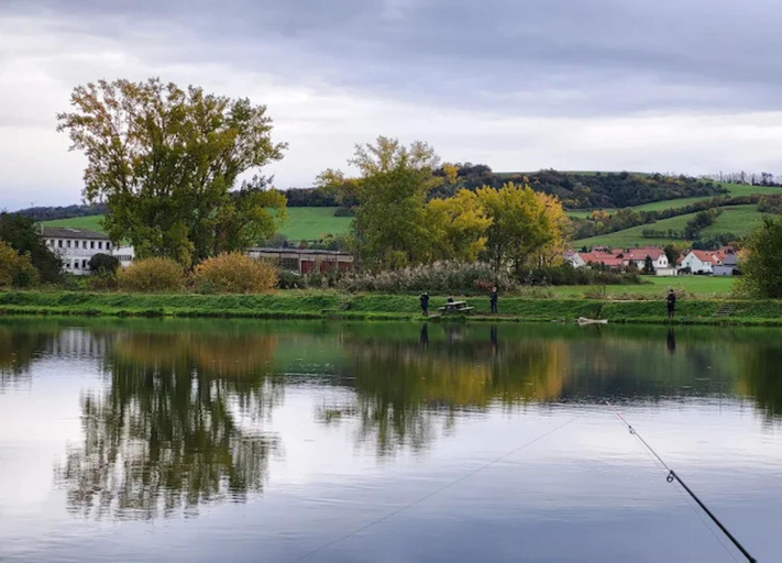View from property 3, Chic Apartment in Thuringia With Sauna, Nordhausen