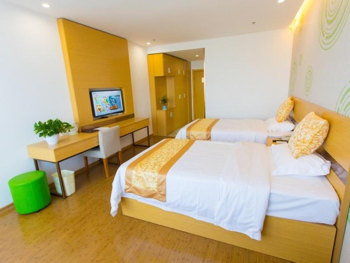 Bedroom 2, Greentree Inn Cixi Zhouxiang Town Jiayue Plaza, Ningbo