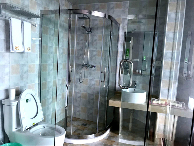 Bathroom 3, Kunshan Jinjia Star Express Hotel, Suzhou