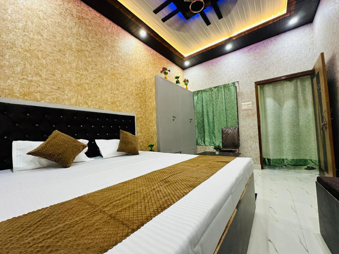 Bedroom 5, Goroomgo Star Residency Varanasi, Varanasi