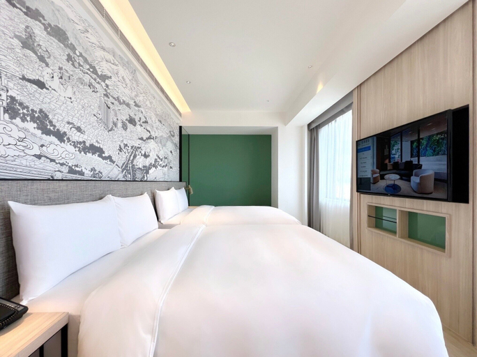 Bedroom 3, Jiantan Boutech Hotel, Taipei City