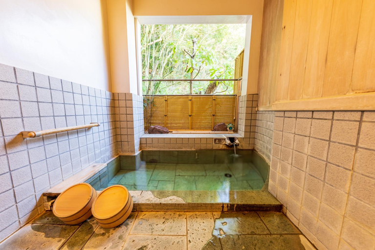 Bathroom 2, Gensen Uenoya Hot Spring Ryokan, Yugawara