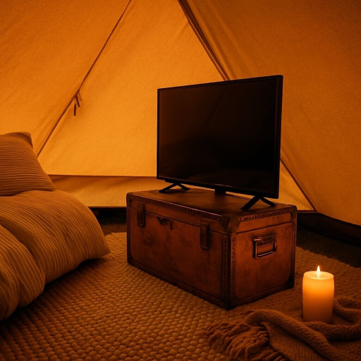 Room 3, Cozy Wigwam With Heating & tv, Anglesey