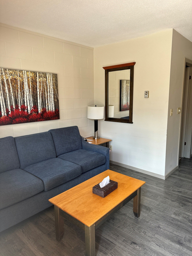 Living area 3, Saddle Mountain Lodge, Thompson-Nicola