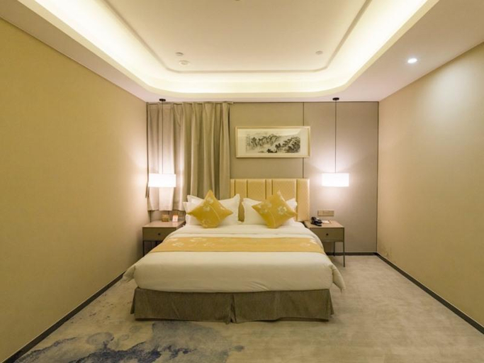 Bedroom 3, GreenTree Eastern Wuxi Xinwu District Jichang Road Hotel, Wuxi