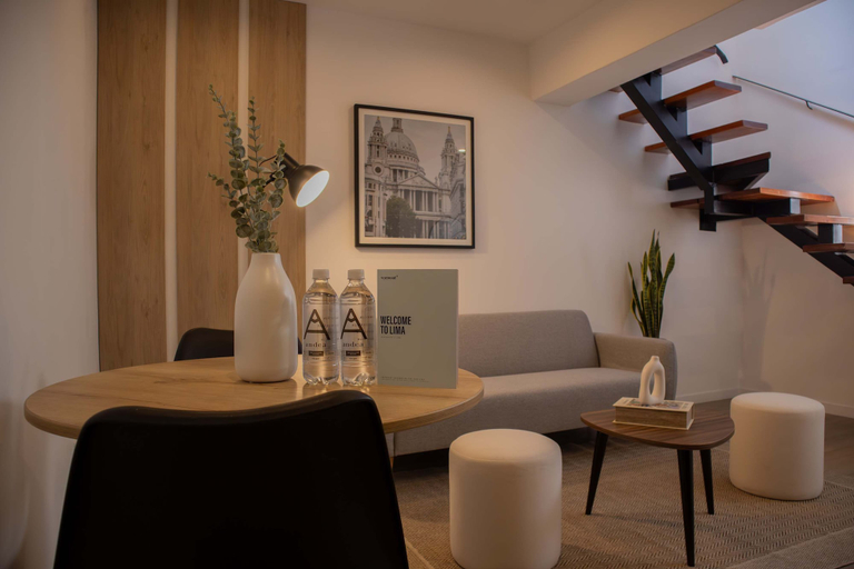 Room 3, w Impressive 1BR w Terrace in Miraflores, Lima