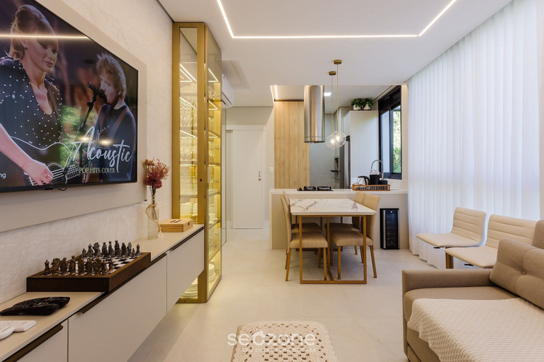 Living area, Relax in Jurere Just 450m From the Beach Vlj204, Florianopolis