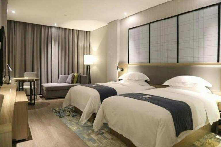 Bedroom 3, Echarm Hotel Wuhan Jiangxia Zhongbai Plaza, Wuhan