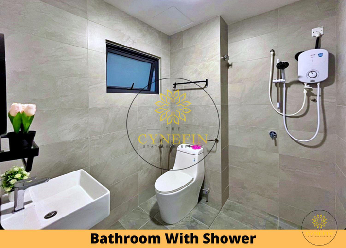 Bathroom, SOHO Suites Sunsuria Setia Alam at Shah Alam, Shah Alam
