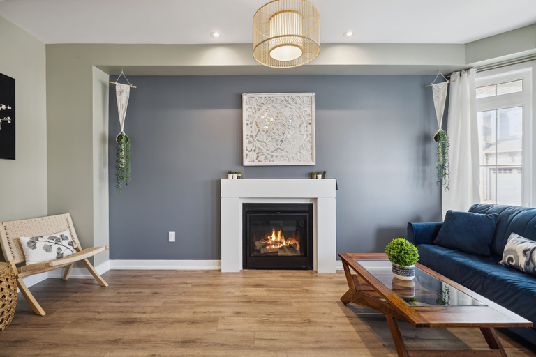 Living area 3, Crosswinds Townhomes, Grey