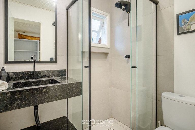 Bathroom, Complete Studios in Imbituba Beach - PRN, Imbituba