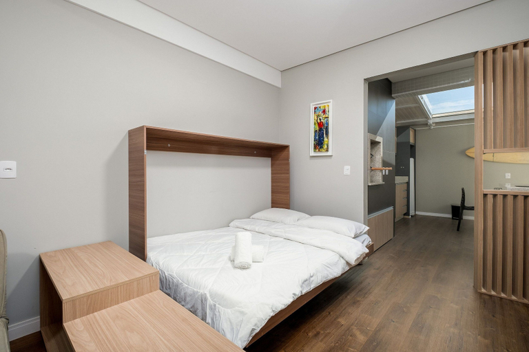 Bedroom 3, Beautiful Apt Well-located 4min From Beach Rma101, Florianopolis
