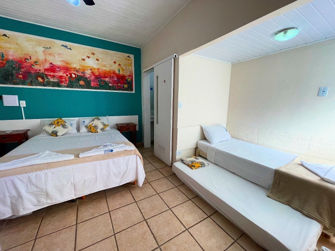 Bedroom 3, Pousada Vison Ubatuba - Praia Grande, Ubatuba