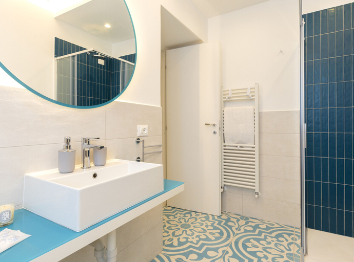 Bathroom, Via Roma Suites, Napoli