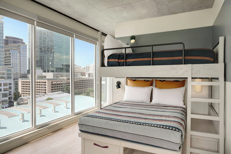 Bedroom 3, Moxy Charlotte Downtown, Mecklenburg