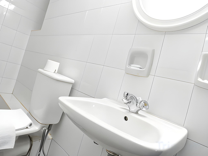 Bathroom 4, Europa Hotel Malta