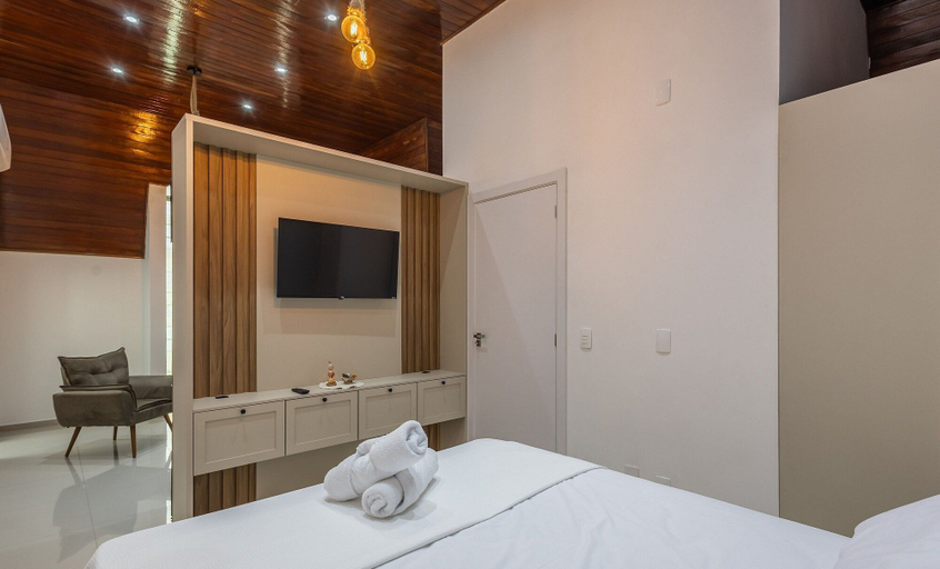Bedroom, Cozy Studio in Itapema, SC Rgob701, Itapema
