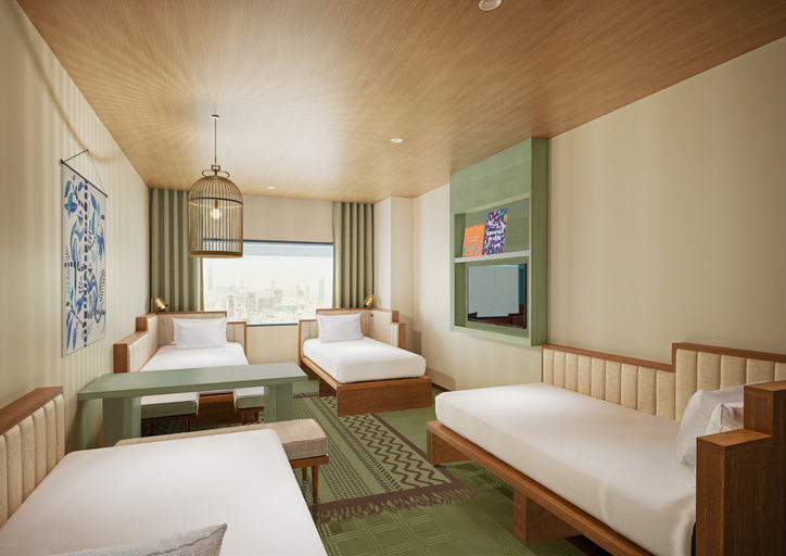 Bedroom 3, The Royal Park Hotel Maihama Resort Tokyo Bay, Edogawa