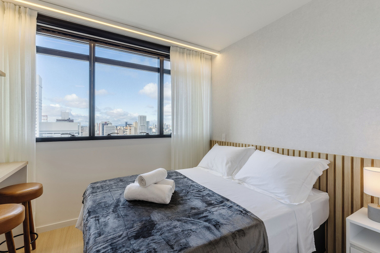 Room 3, Comfortable and Complete Stay in Downtown Curitiba - ECL, Curitiba
