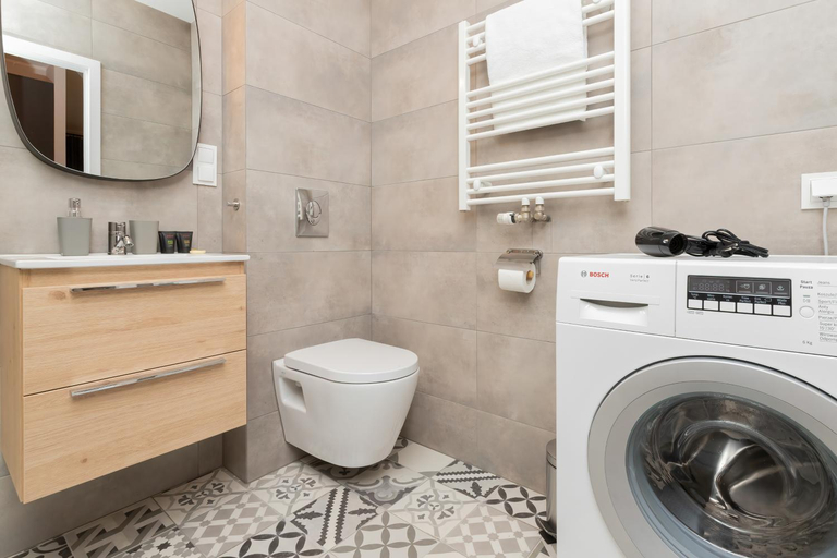 Bathroom 3, Browar Gdanski Urban Stay Wrzeszcz by Noclegi Renters, Gdańsk City