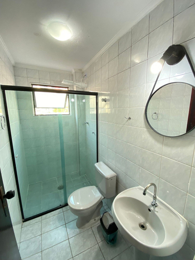 Bathroom 4, Pé na Areia Canto do Forte, São Vicente