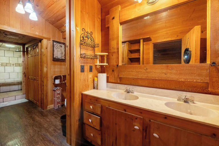 Bathroom 3, Pet-friendly 3BR Lake House Firepit & Pier, Greensville