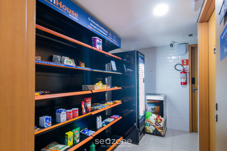 Food & Drinks, 1 Bedroom Apart w/ Air 120m From the Beach Esb0310, Salvador