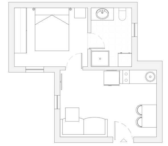 Room 2, M Mdl92 Alquiler Mensual en Madrid Piso Moderno, Madrid