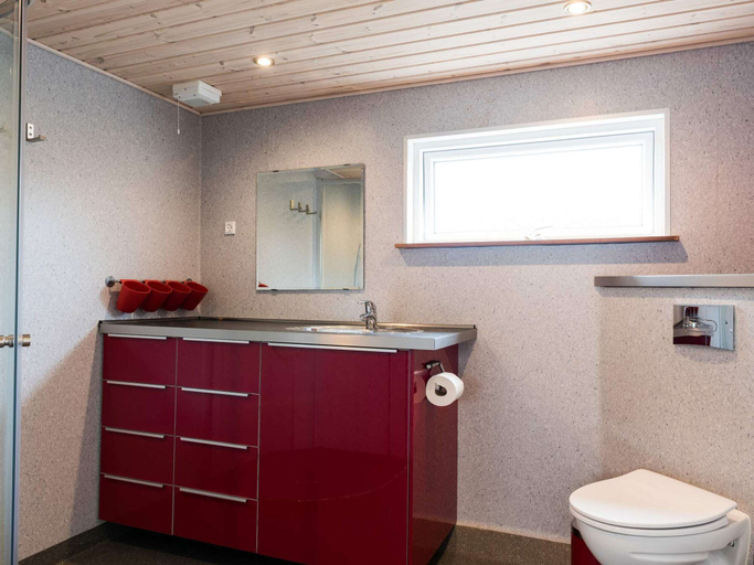 Bathroom, 4 Star Holiday Home in Hvide Sande, Ringkøbing-Skjern