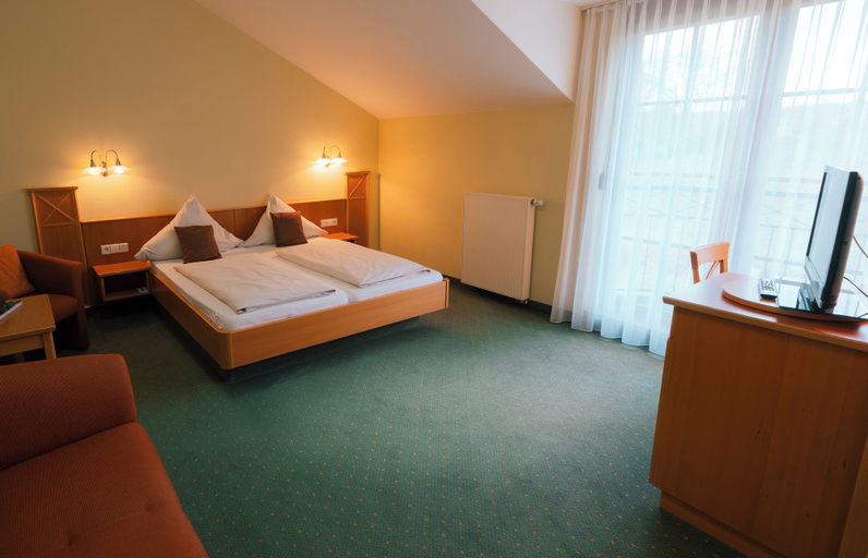 Bedroom 2, Gästehaus Kraft, Heilbronn