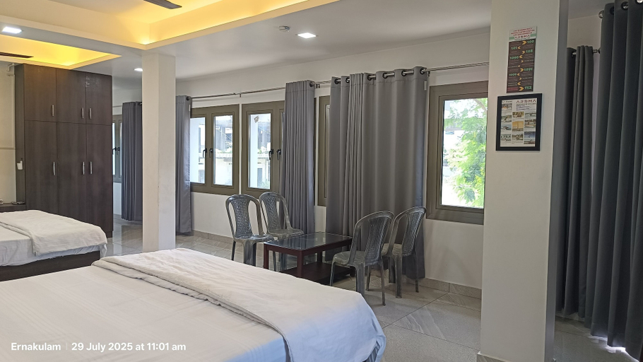 Bedroom 2, Aroma Serviced Villa, Ernakulam