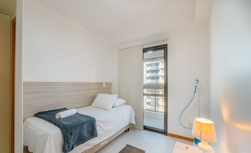 Bedroom, Apt w/ View 300m From the Beach, Salvador Alr0802, Salvador