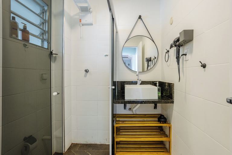 Bathroom, Charming Apartment in Pinheiros - Cot0081, São Paulo