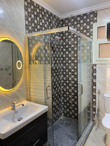 Bathroom 3, Elegant Apartment at Sheikh Zayed Compound, Unorganized in Al Jizah