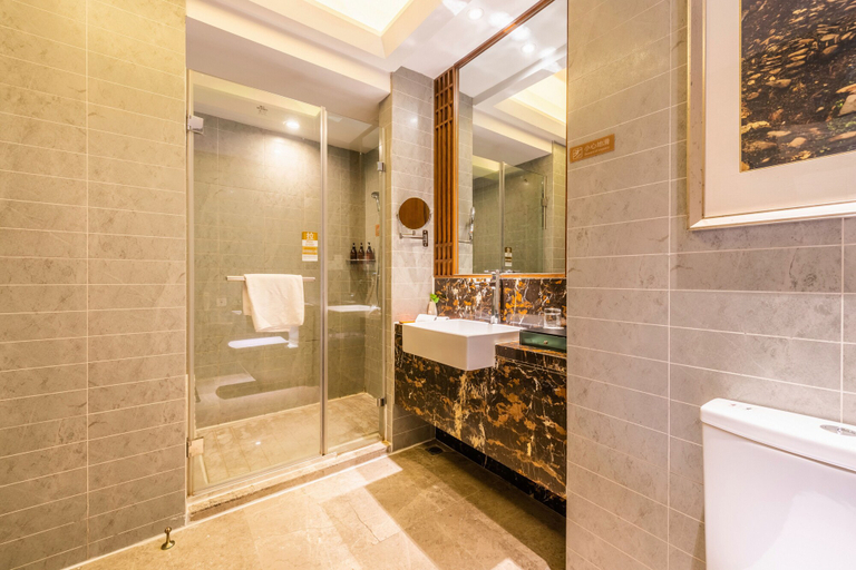 Bathroom, Huangshan Parkview Holiday hotel, Huangshan