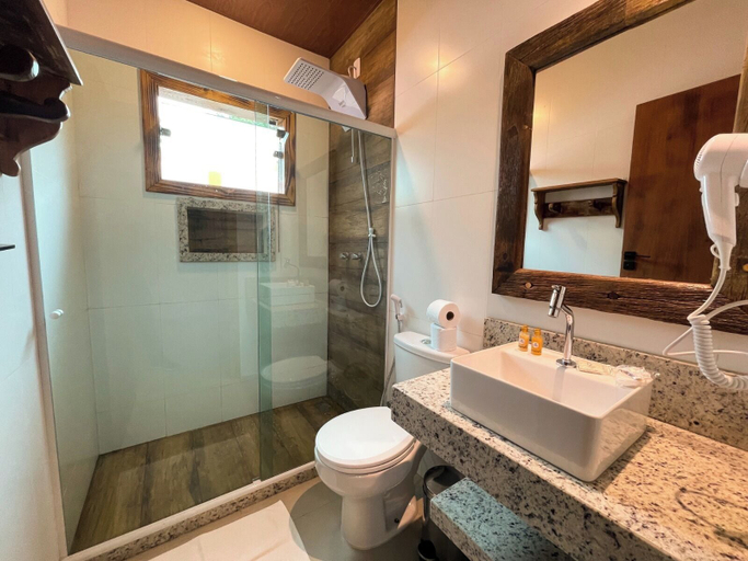 Bathroom 4, Hotel Minha Glória, Bom Jardim