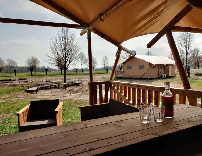 View from property 4, Forest-edge Glamping Tent, Noordoostpolder