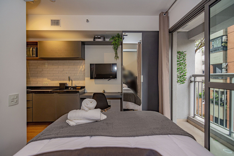 Bedroom 3, Canal do Anfitrião Studios Jauperi, São Paulo