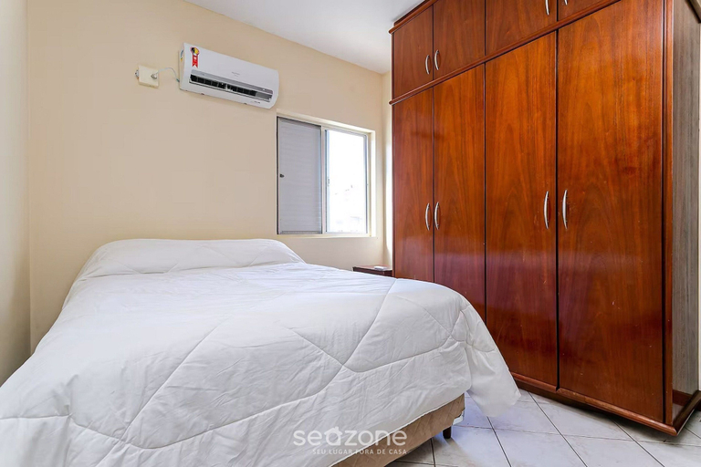 Bedroom, Sea View ap w/ Barbecue 250m From the Beach Cta022, Florianopolis