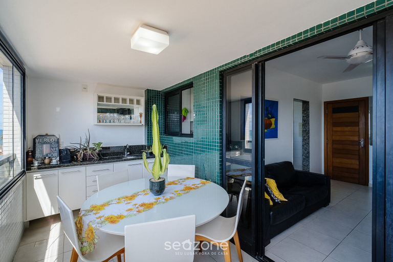 Bathroom, Apart Sea View in Condominium With Pool Mas0603, Salvador
