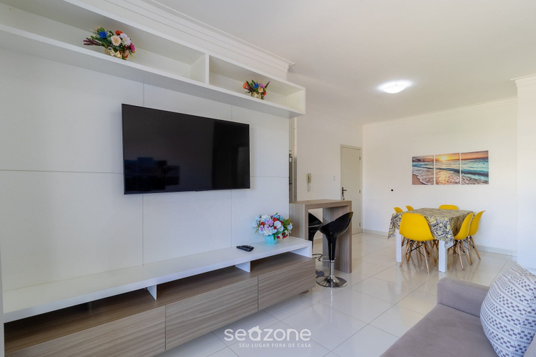 Living area, Ap W/bbq 2 Bedrooms 900m From the Beach \- Rob203, Florianopolis