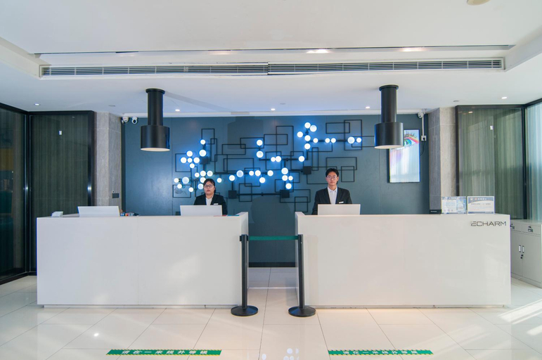 Public Area 2, Echarm Hotel Wuhan Jiangxia Zhongbai Plaza, Wuhan