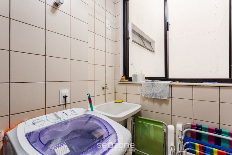 Bathroom, Apt w Barbecue 350m fr Canasvieiras Beach Aal0204, Florianopolis