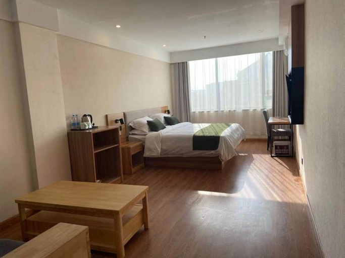 Bedroom 2, GreenTree Inn Shanghai National Exhibition Center Gulang Road, Shanghai