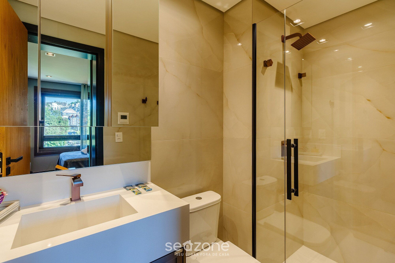 Bathroom 4, Beautiful Apartments in Gramado - DMS, Gramado