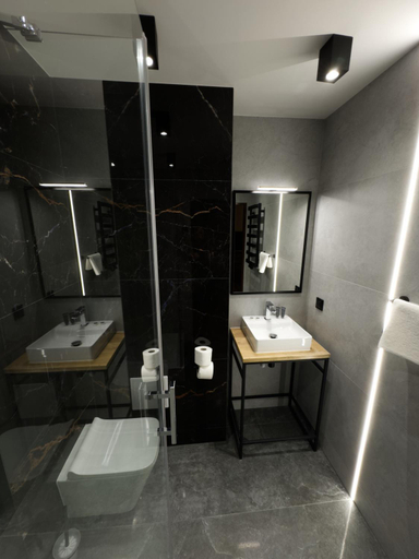 Bathroom 2, Hotel Partner, Mińsk