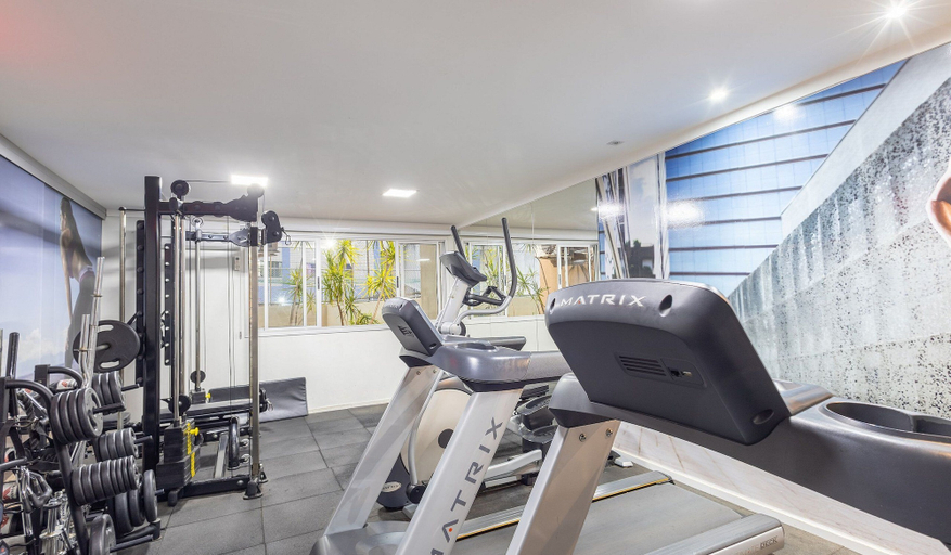 Fitness facility 5, Luxury Penthouse w/ Jacuzzi in Brasilia Bcy2001, Brasília