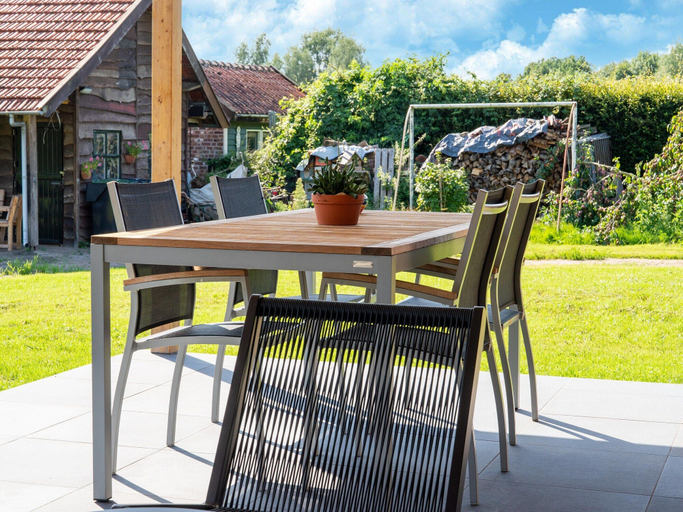 Balcony, Holiday Home in Limburg With Terrace, Schinnen